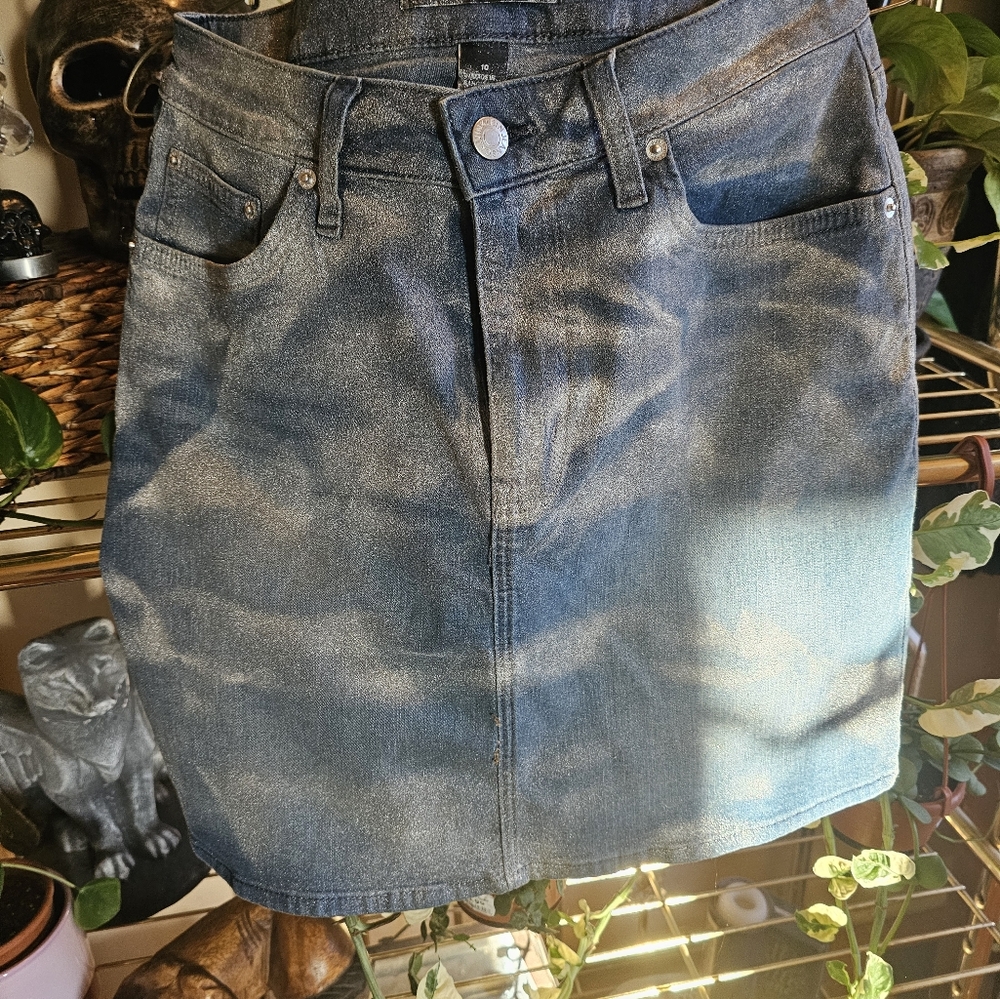 Custom "camo" denim
